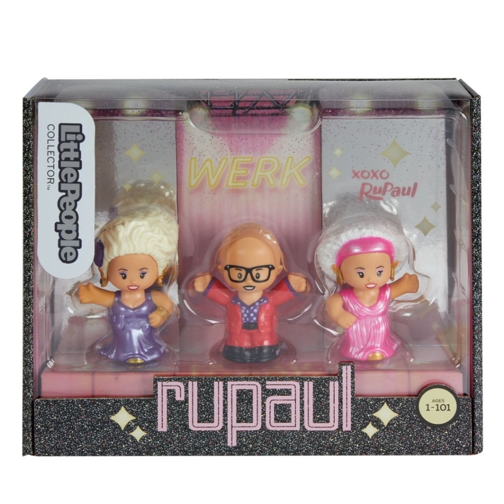 Little People Collector Rupaul Special Edition Figure Set